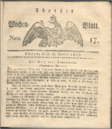 Thorner Wochen-Blatt 1817, Nro. 17