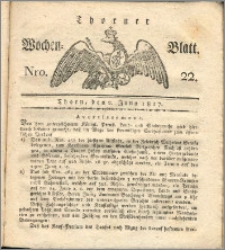 Thorner Wochen-Blatt 1817, Nro. 22