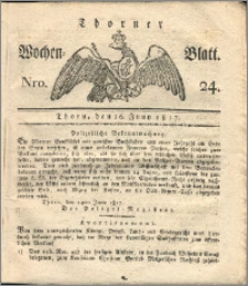 Thorner Wochen-Blatt 1817, Nro. 24