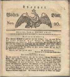Thorner Wochen-Blatt 1817, Nro. 26