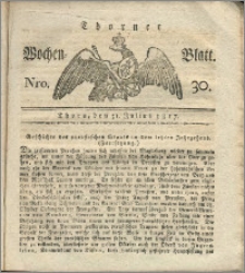 Thorner Wochen-Blatt 1817, Nro. 30 + Beylage