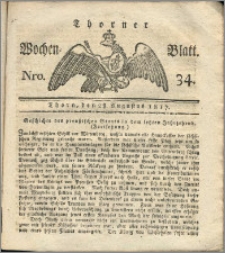 Thorner Wochen-Blatt 1817, Nro. 34