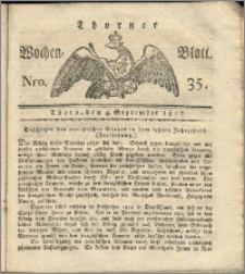 Thorner Wochen-Blatt 1817, Nro. 35