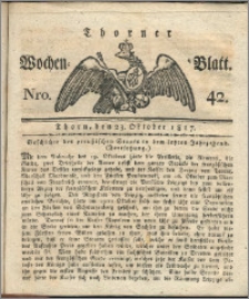 Thorner Wochen-Blatt 1817, Nro. 42