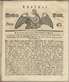 Thorner Wochen-Blatt 1817, Nro. 43