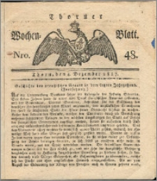 Thorner Wochen-Blatt 1817, Nro. 48