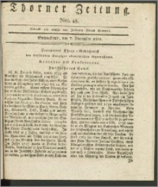 Thorner Zeitung 1801, Nro. 45 + Beilage, Außerordentliche
