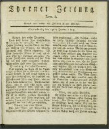 Thorner Zeitung 1804, Nro. 2 + Beilage