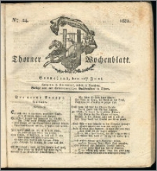 Thorner Wochenblatt 1831, Nro. 24 + Intelligenz Nachrichten