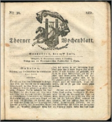 Thorner Wochenblatt 1831, Nro. 30 + Intelligenz Nachrichten
