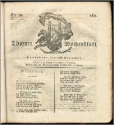 Thorner Wochenblatt 1831, Nro. 39 + Intelligenz Nachrichten