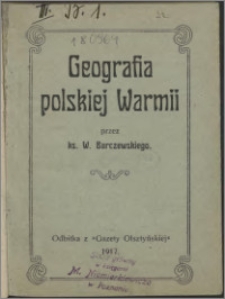 Geografia polskiej Warmii