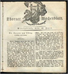 Thorner Wochenblatt 1832, Nro. 22 + Intelligenz Nachrichten