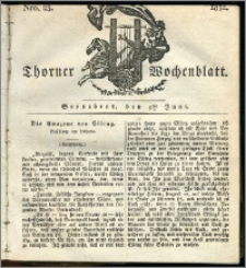 Thorner Wochenblatt 1832, Nro. 23 + Intelligenz Nachrichten