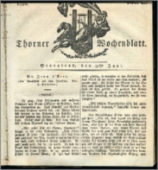 Thorner Wochenblatt 1832, Nro. 26 + Intelligenz Nachrichten, Wichtige Anzeige