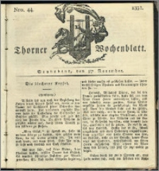 Thorner Wochenblatt 1832, Nro. 44