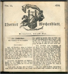 Thorner Wochenblatt 1834, Nro. 22 + Beilage