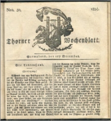 Thorner Wochenblatt 1834, Nro. 50