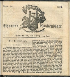 Thorner Wochenblatt 1834, Nro. 51