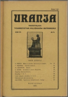 Uranja 1925, R. 4 nr 9