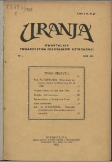 Uranja 1928, R. 7 nr 1 (19)