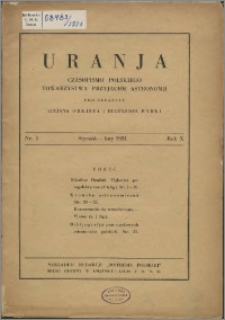 Uranja 1931, R. 10 nr 1 (33)