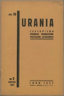 Urania 1937, R. 15 nr 2 (54)