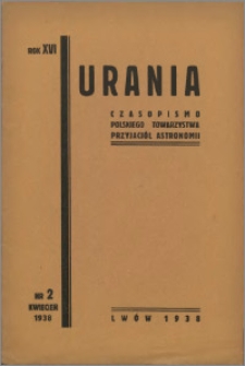Urania 1938, R. 16 nr 2 (59)