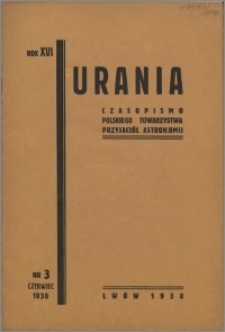 Urania 1938, R. 16 nr 3 (60)