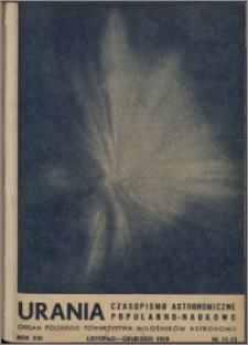 Urania 1950, R. 21 nr 11/12