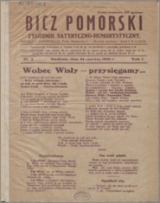Bicz Pomorski : tygodnik satyryczno-humorystyczny 1928, R. 1 nr 5