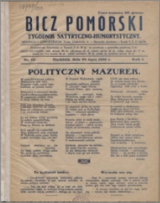 Bicz Pomorski : tygodnik satyryczno-humorystyczny 1928, R. 1 nr 10