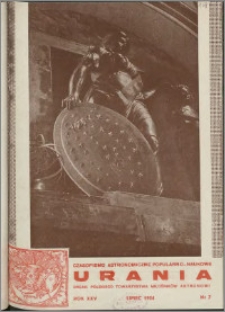 Urania 1954, R. 25 nr 7