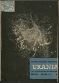 Urania 1956, R. 27 nr 8