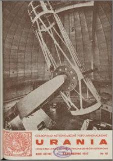 Urania 1957, R. 28 nr 10