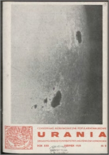 Urania 1959, R. 30 nr 8