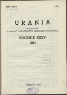 Urania 1964, R. 35 nr 1