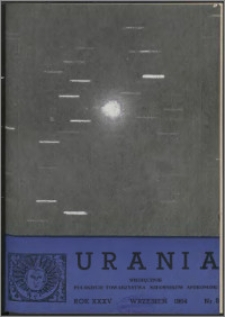 Urania 1964, R. 35 nr 9