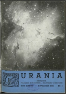 Urania 1966, R. 37 nr 4