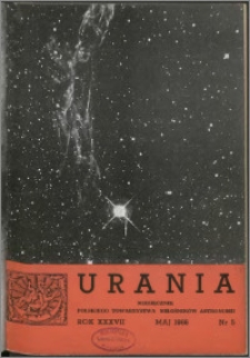 Urania 1966, R. 37 nr 5
