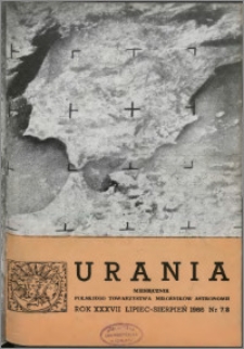Urania 1966, R. 37 nr 7/8