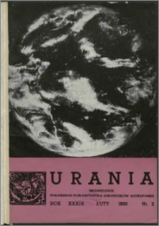 Urania 1968, R. 39 nr 2