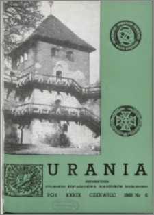Urania 1968, R. 39 nr 6