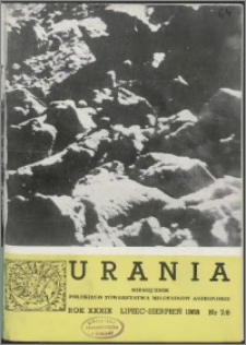 Urania 1968, R. 39 nr 7/8