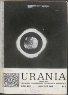 Urania 1969, R. 40 nr 1