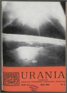 Urania 1969, R. 40 nr 5