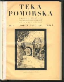 Teka Pomorska 1936, R. 1, nr 2