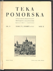 Teka Pomorska 1937, R. 2, nr 3