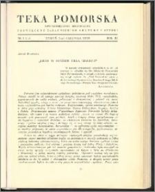 Teka Pomorska 1938, R. 3, nr 3