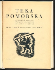 Teka Pomorska 1938, R. 3, nr 5-6